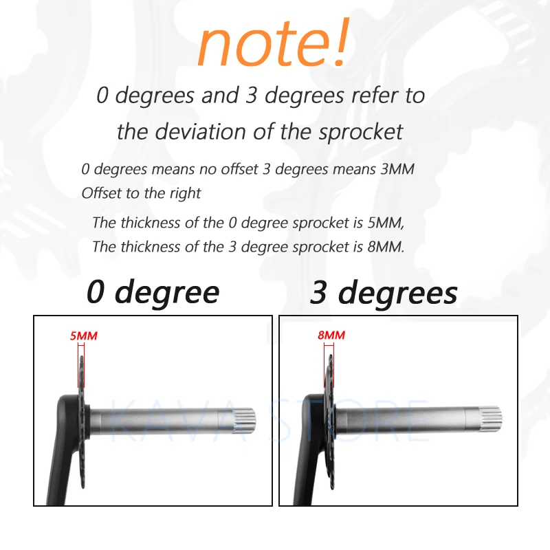 Передняя звезда для горного велосипеда Prowheel GXP 0 мм 3 передняя 7075 алюминиевый