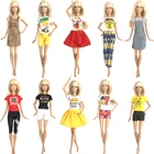 NK 1 шт. новый стиль куклы модные костюмы повседневная одежда милый наряд для Барби аксессуары куклы для девочек игрушки одежда JJ