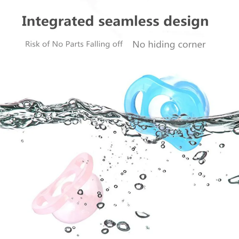 Детская пустышка Силиконовая для новорожденных Ортодонтическая соска младенцев