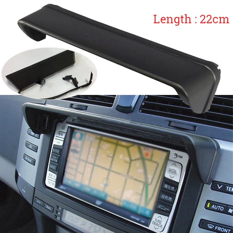 

Navigation Mask Cap 22*5cm Dash Black Radio Universal New Durable Hood Good Nice Best Sale Useful Hot Universal
