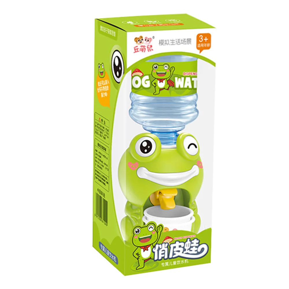 

1 Set Lovely Cartoon Frog Shaped Design Water Dispenser Water Machine (Green)