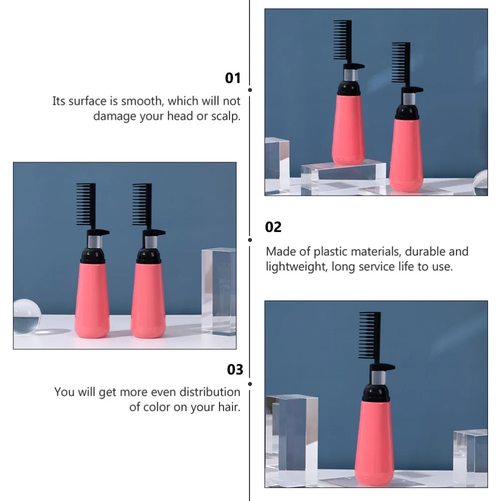 Hair Bottle Root Comb Dye Applicator Brush Salon Tinttool Bottles Oil Color |
