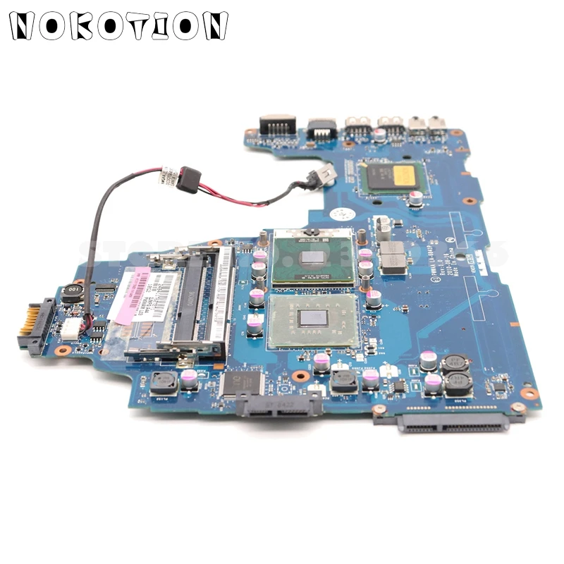 NOKOTION для Toshiba Satellite C660 Материнская плата ноутбука K000111590 PWWAA LA-6841P основная плата GL40 DDR3 процессор