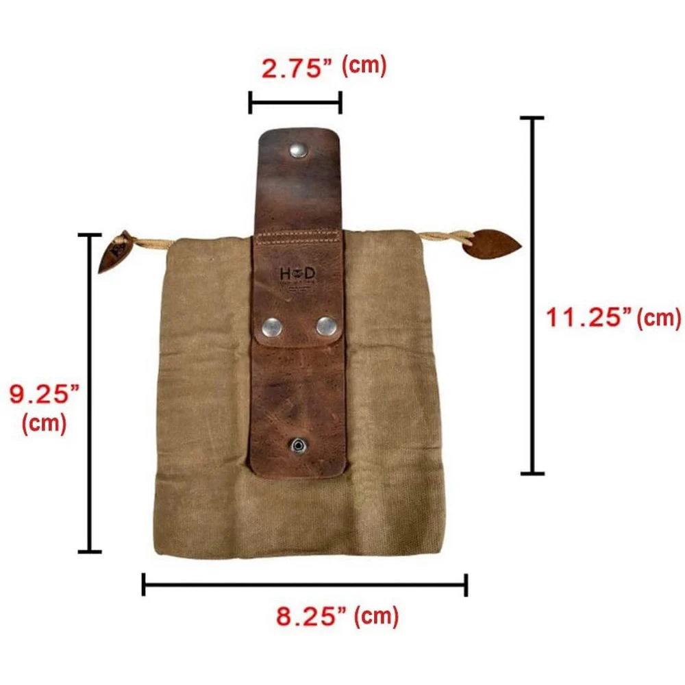 Зеленая/хаки/черная/Коричневая Кожаная и Холщовая Сумка подвесная поясная сумка