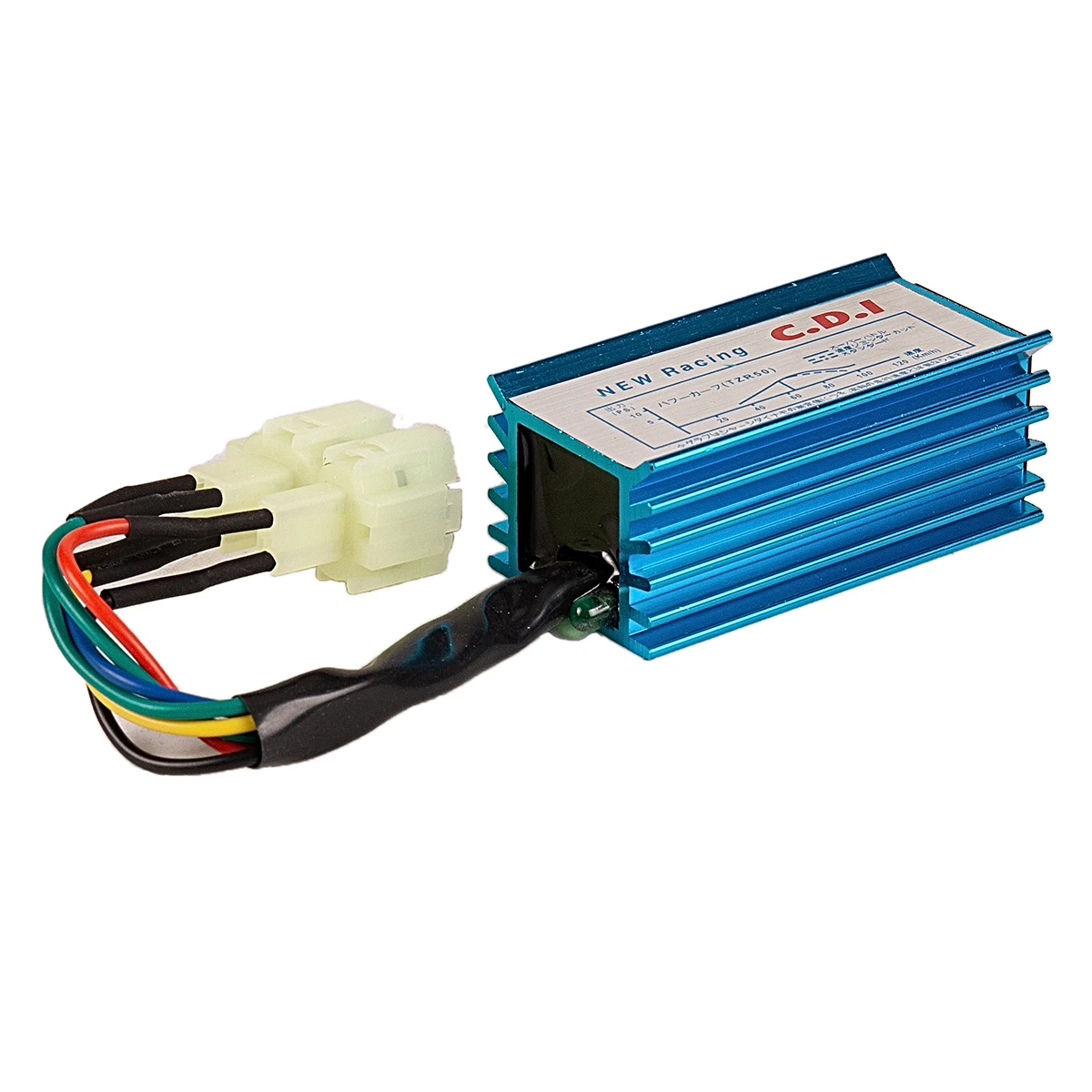 Мотоцикл 6-контактный Синий AC высокопроизводительный гоночный CDI подходит для Gy6