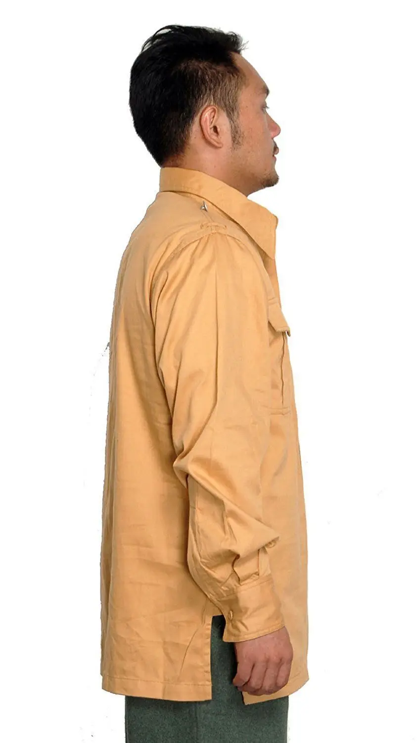 WWII GERMAN AFRIKA KORPS DAK LUFTWAFFE LW TROPICAL SHIRT- WW2 Military Uniform War Reenactments 5605101 | Тематическая одежда и