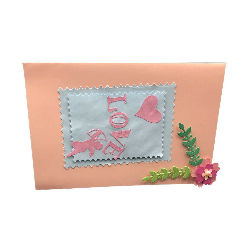 Love Cupid DIY тиснение прессформы для резки изготовление бумажных карточек
