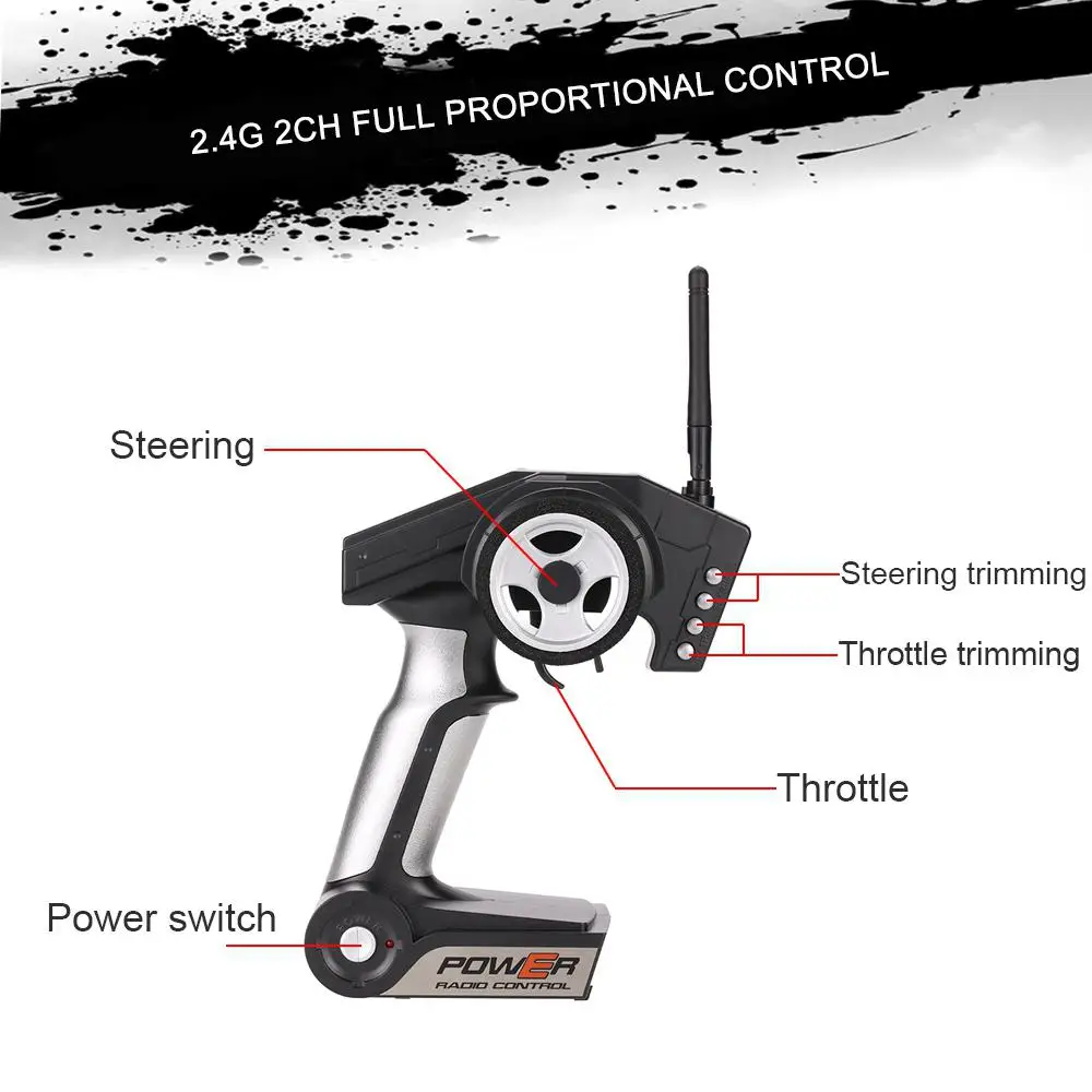 wl915 24 ghz 2ch f1 45 кмч бесщеточный мотор в