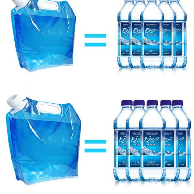 Складная сумка для хранения воды портативный складной контейнер переноски