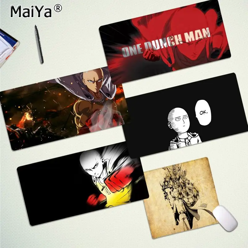 

Maiya Cool New Anime One punch man Customized laptop Gaming mouse pad Free Shipping Large Mouse Pad Keyboards Mat
