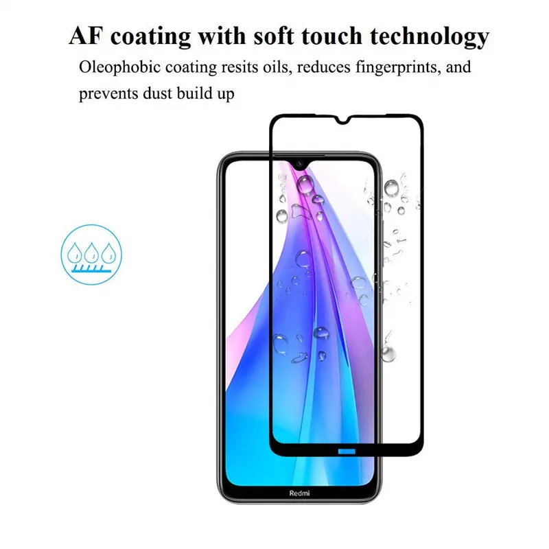 2 шт закаленное стекло на Redmi Note 8 Pro стекло протектор экрана Note8 8t k30 стекло Оригинальная защитная пленка для телефона