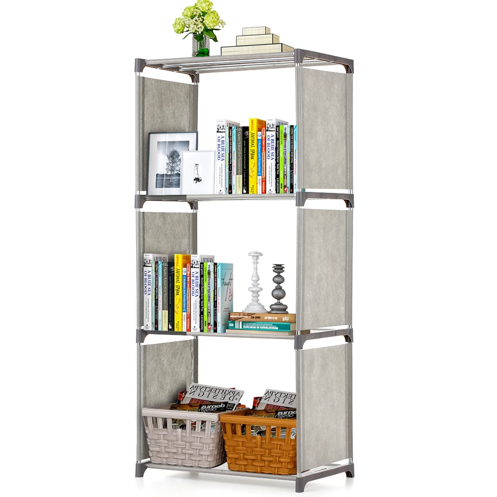 

5-Shelf Bookcase Book Shelves 4-Shelf Bookshelf Storage Bin Books Display Shelving Unit Organizer 5-Shelf Storage Shelves Rack