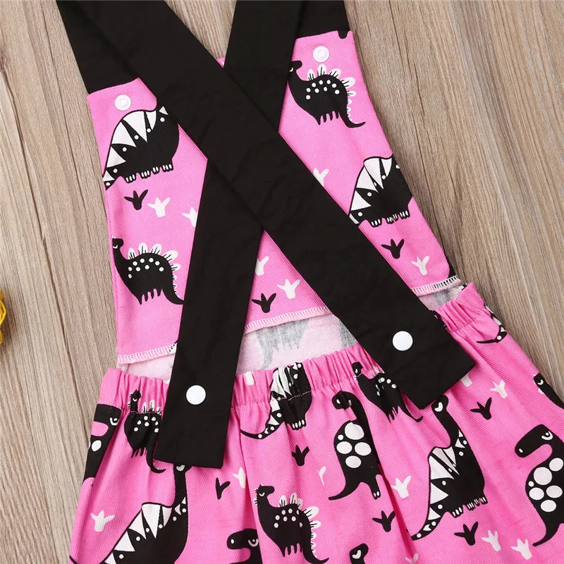 Милое платье для маленьких девочек платья без рукавов розовое Повседневное с