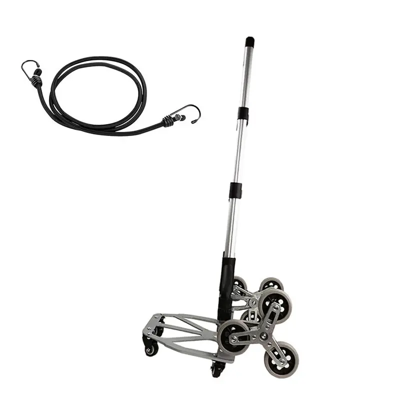 

Stair Climbing Cart All Terrain Stair Climbing Hand Truck Portable Folding Trolley for Upstairs