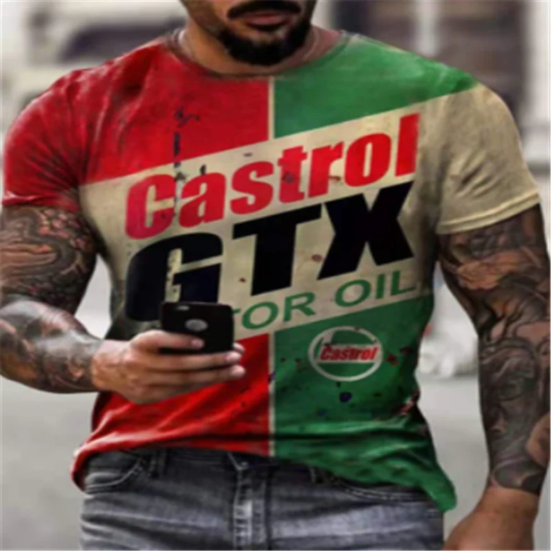 

Men's green T-shirt clothes summer casual short-sleeved T-shirt best-selling streetwear printed letter T-shirt men's T-shirt top