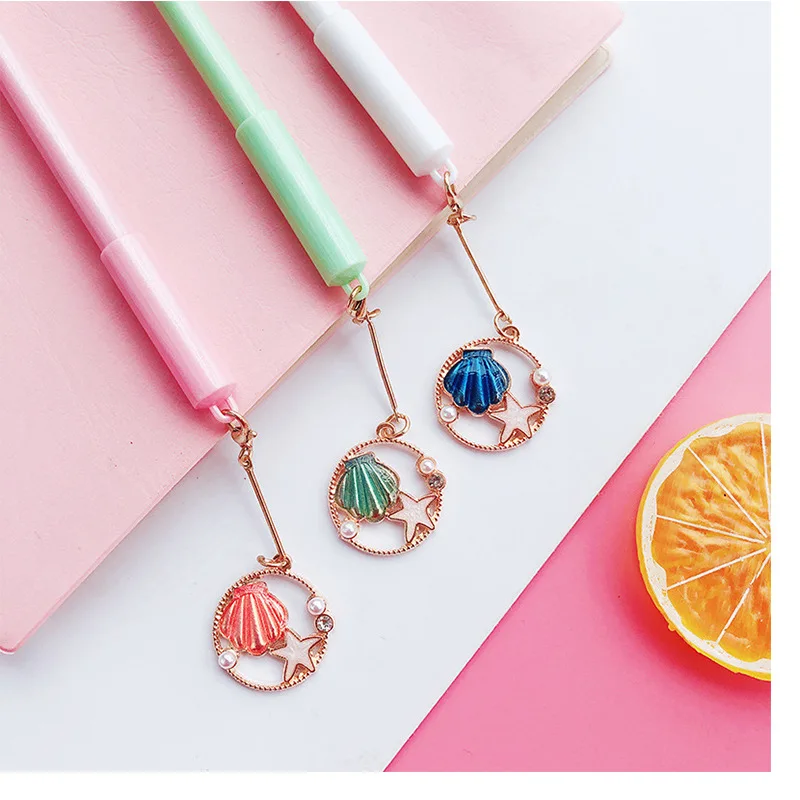 Морские Раковины Морская гелевая ручка с подвеской чернильная рекламный подарок