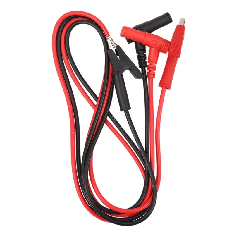

Pair Banana Plug to Alligator Clip Test Lead Crocodile Clip Lab Test Cable with Banana Plug Heavy Duty 1M Long for Multimeter