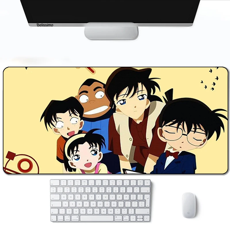 

Anime Detective Conan Mouse Pad Big Extended Computer Mat Game Mousepad Gamer Office Keyboard Pad Mause Pad Non-slip Waterproof