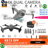 2021 new e88 mini drone 4k hd daul camera with wifi fpv portable foldable remote control drones rc quadcopter camera dron toys
