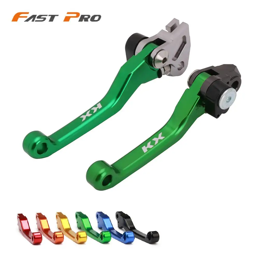 Поворотная Тормозная ручка для мотоцикла с ЧПУ рычаг сцепления Kawasaki KX65 KX85 KX125 KX250