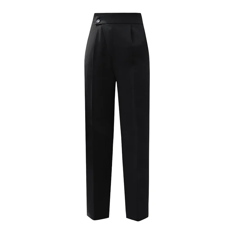 popular show thin autumn winter turnip pants pants design feeling all female since nine points straight waist trousers