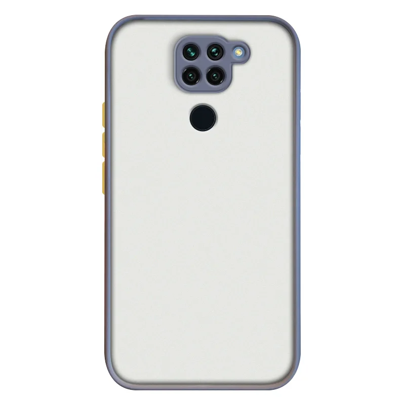 Shockproof Soft TPU Silicone Clear Case Cover For Xiaomi Redmi Note 9 Phone Case Shockproof Simple Matte Anti Scratches Cover