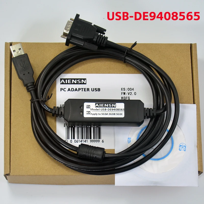 DE9408565 RS232 USB-DE9408565 Programming Cable for Yaskawa L SGDA/SGDB/SGM/SGMP/SGDE | Компьютеры и офис