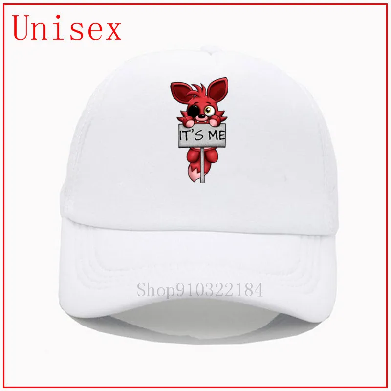 Шапка FNAF плюшевая для мужчин и женщин дизайнерская шапка-блестящие бейсбольные с