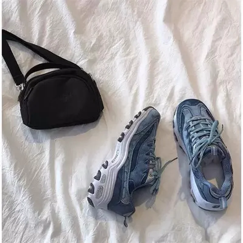 Женские кроссовки синие MM 118 для прогулок весна осень 2019|Беговая обувь| |