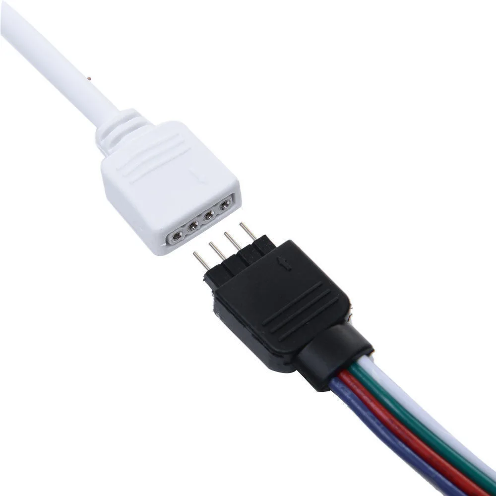 Светодиодная светильник та 5 м RGB 3528 SMD гибкая лента 300 вая + 44 кнопки ИК-пульт