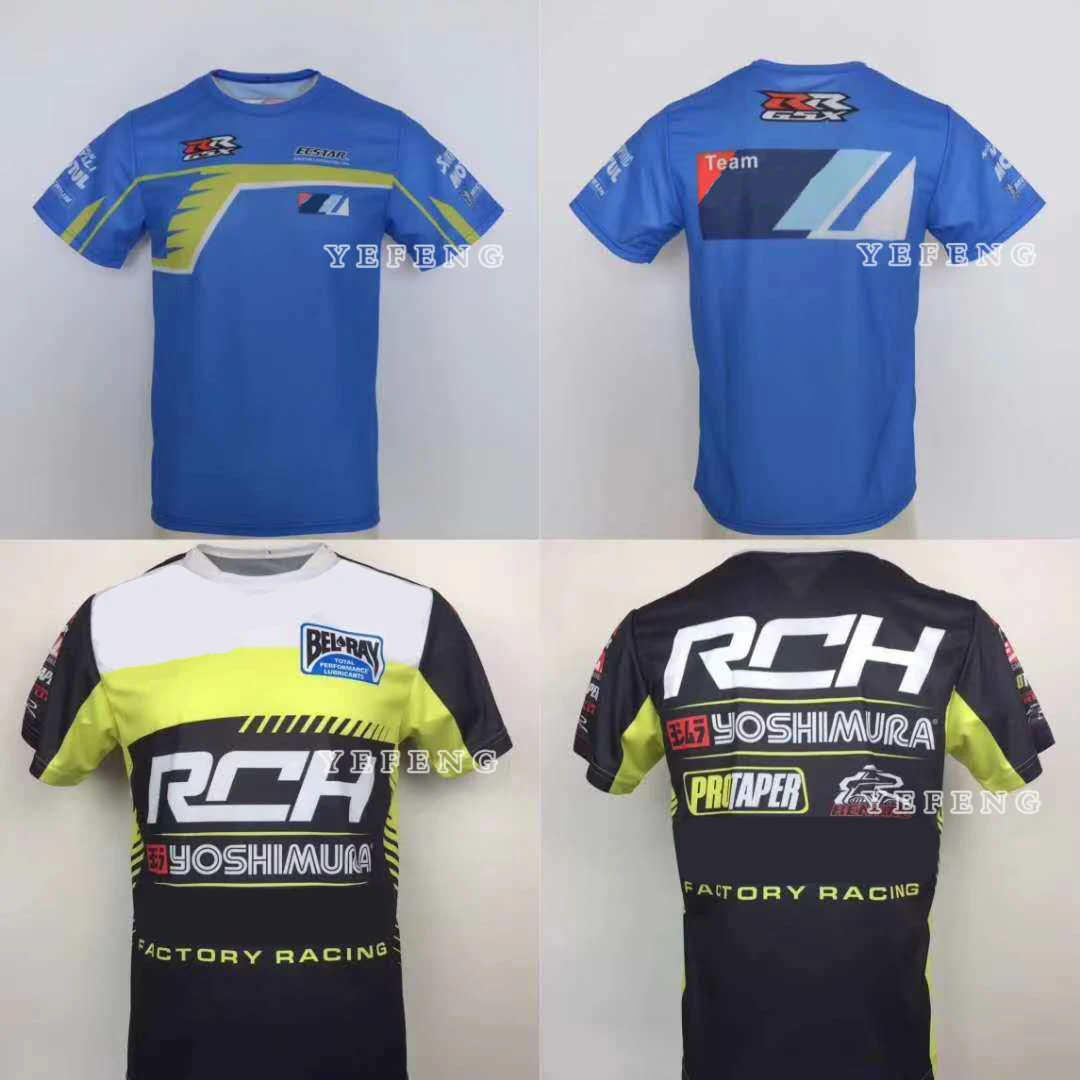 

Новая мужская футболка Moto gp для команды Suzuki, футболка для гоночного мотоцикла, мотокросса, езды по бездорожью
