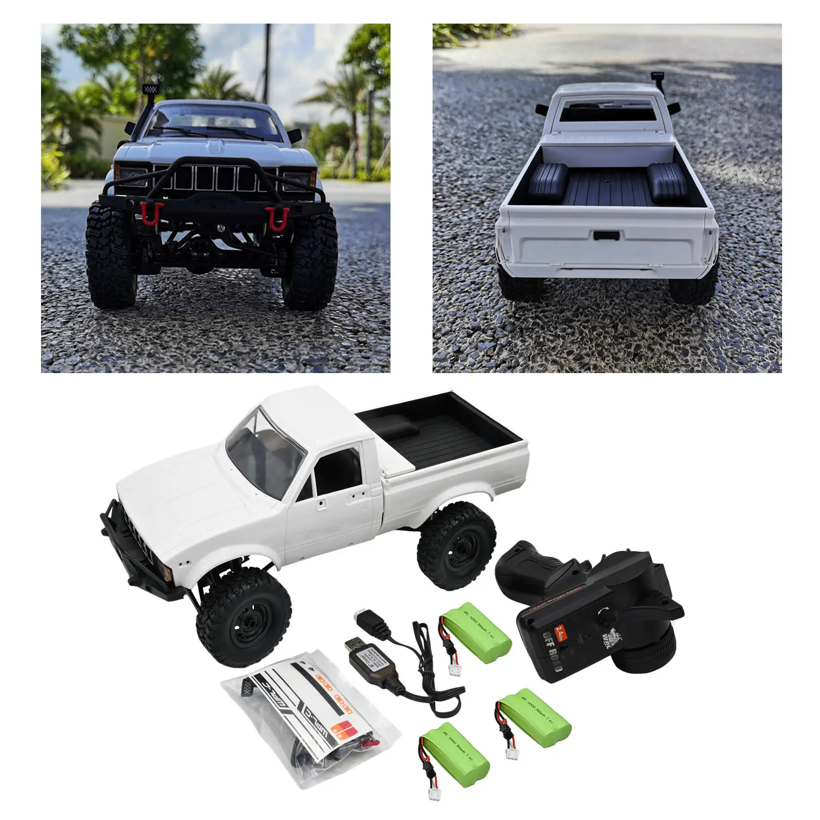 

WPL C24-1 обновленный 1:16 Радиоуправляемый автомобиль 4WD с радиоуправлением, мини-автомобиль Rock Crawler, электрический багги, движущийся аппарат