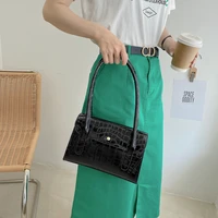 solid color pu leather small square bag for women luxury designer female handbags fashion ladies long handle shoulder bag purses