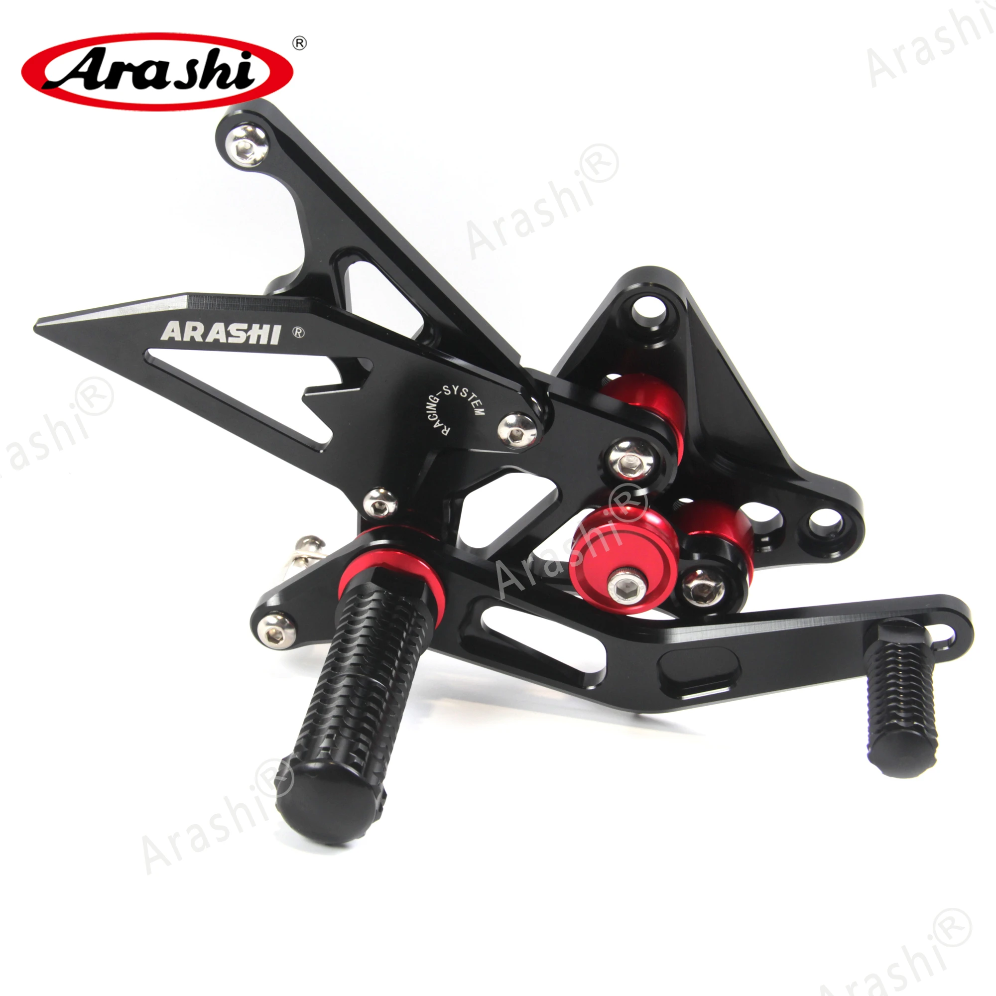 Араши мотоцикл подножка мотоциклиста для SUZUKI HAYABUSA GSXR1300 1999 2007 CNC Регулируемые