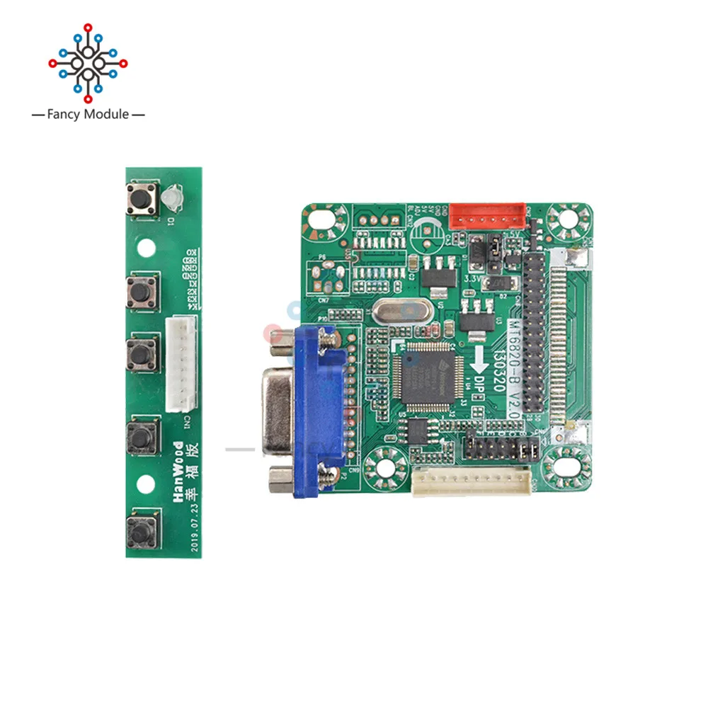 Diymore MT6820-B Универсальный LVDS LCD Montor экран драйвер плата контроллера 5 в 1"-42" Laptor компьютерные запчасти DIY Kit