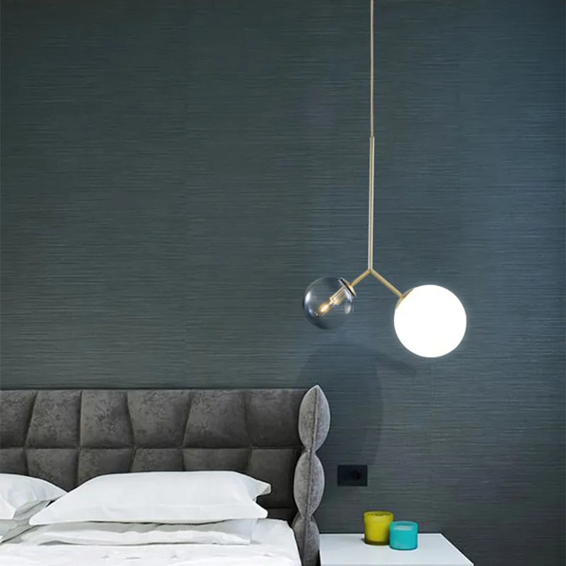 Современная Минималистичная люстра в европейском стиле для спальни