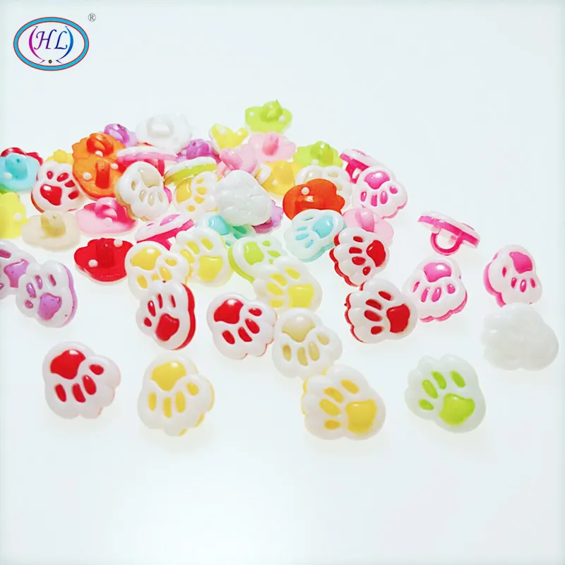 HL 100 шт конфетных цветов маленький медведь лапа разноцветный мультфильм детей