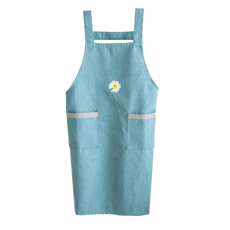 

Apron Household Kitchen Nordic-Style Waterproof and Oil-Proof Overalls Thin Summer Ultra-Thin Cute Japanese Korean Fashion