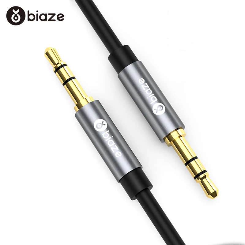 Biaze 3 5 мм AUX кабель Разъем для динамика iPhone 6 samsung galaxy s8 автомобильные наушники Xiaomi