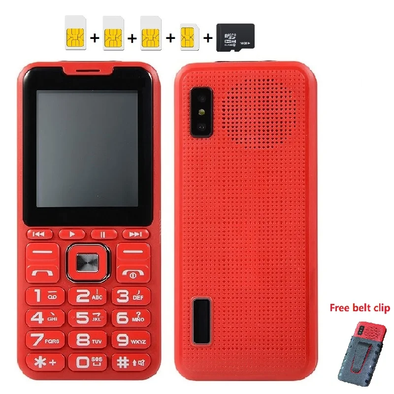 Мобильный телефон MAFAM Music 2G (GSM) камера 1МП 4 SIM карты цвета|Смартфоны| |