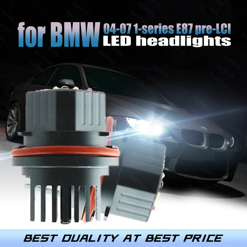 

Daytime Light 3-year Warranty 6000K 160W/pair High Power LED Chip IP65 LED Angel Eyes Marker for 04-07 BMW 1-series E87 Pre-LCI