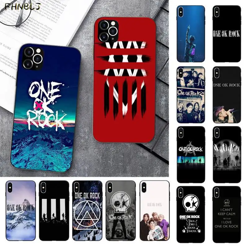 FHNBLJ ONE OK ROCK Мягкий Силиконовый ТПУ чехол для телефона iPhone 11 pro XS MAX 8 7 6 6S Plus X 5 5S SE 2020 XR