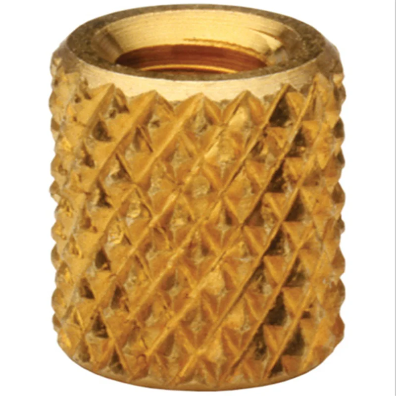 STKC-832-4/6/8/24 Brass Insert Nut Blind Molded-in Threaded Knukles Nuts Insertos Knurling Copper Rivet Rivnut Ecrou Inserti PCB |