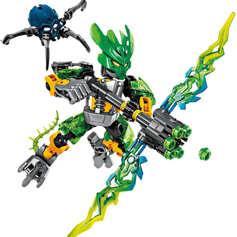 Новая маска на светильник Bionicle Lewa Jungle Keeper of the Grow Building Block совместимая с героями