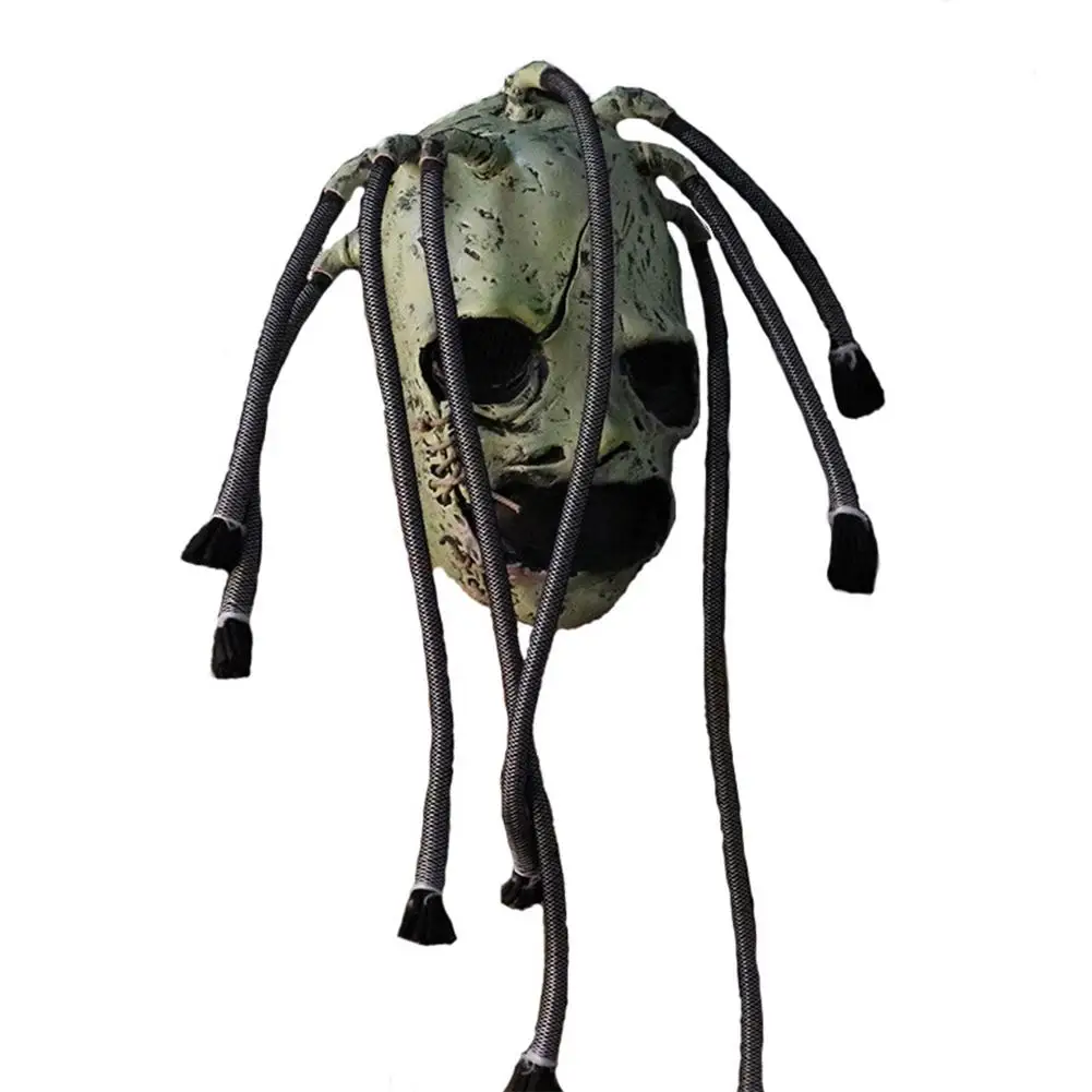 Маска Slipknot Horror Latex Grimace Tree маска монстра Реалистичная косплей реквизит для Хэллоуина