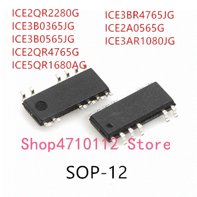 Микросхема ICE2QR2280G ICE3B0365JG ICE3B0565JG ICE2QR4765G ICE5QR1680AG ICE3BR4765JG ICE2A0565JG 10 шт