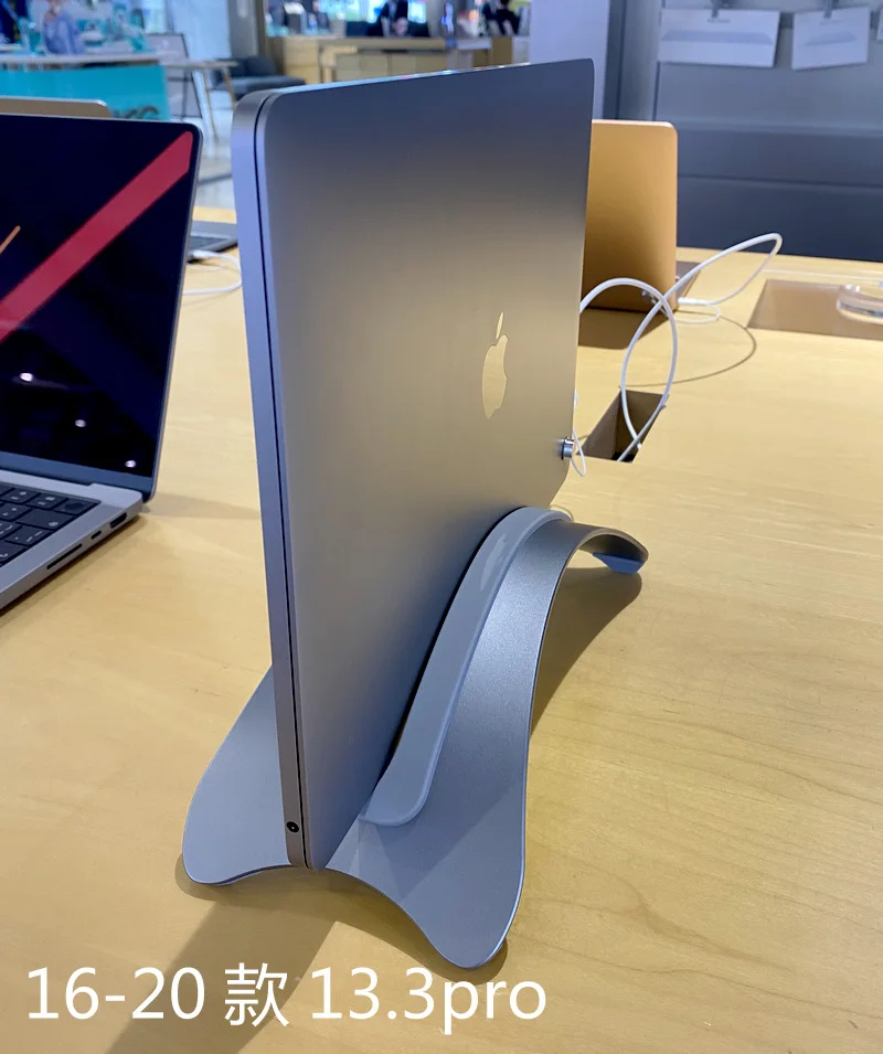 Вертикальная алюминиевая подставка для ноутбука Apple MacBook Pro Air стойка экономии