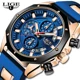 New LIGE Silicagel Watches For Mens Sport Waterproof Luminous Chronograph Top Brand Luxury Quartz Men Watch Relogio Masculino Other Image