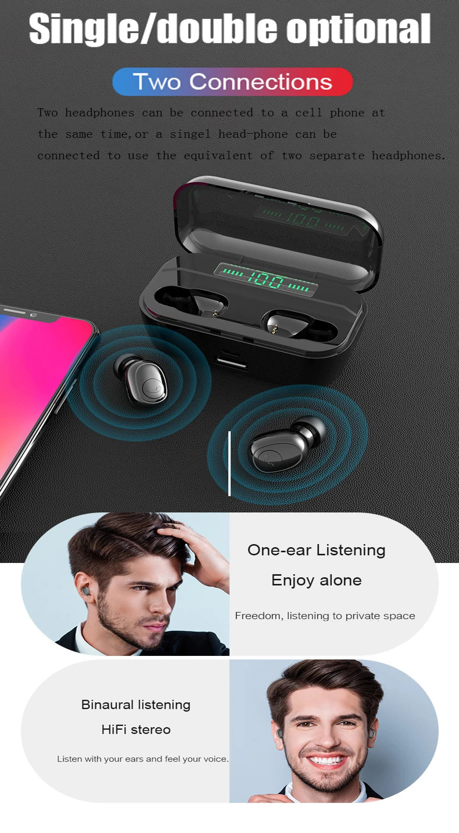 IPX7 водонепроницаемые Bluetooth наушники 8D стерео беспроводные наушники гарнитура с 3500 мАч power Bank G6s TWS 5,0 Bluetooth наушники