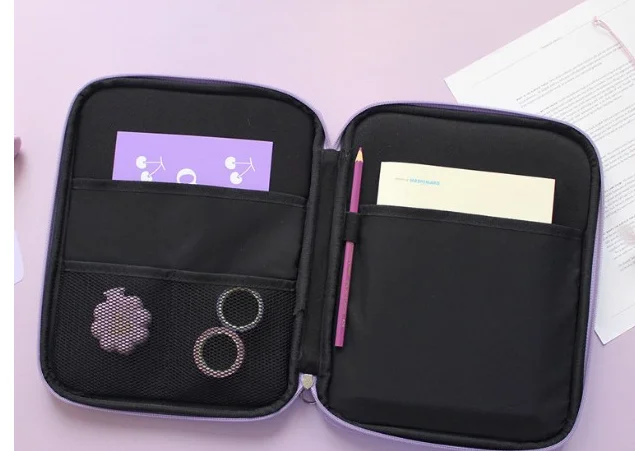 

Multifunctional Transparent Ipad Bag Tablet Case Tablet IPAD Pro 11 Inch Canvas Pouch Storage Bag